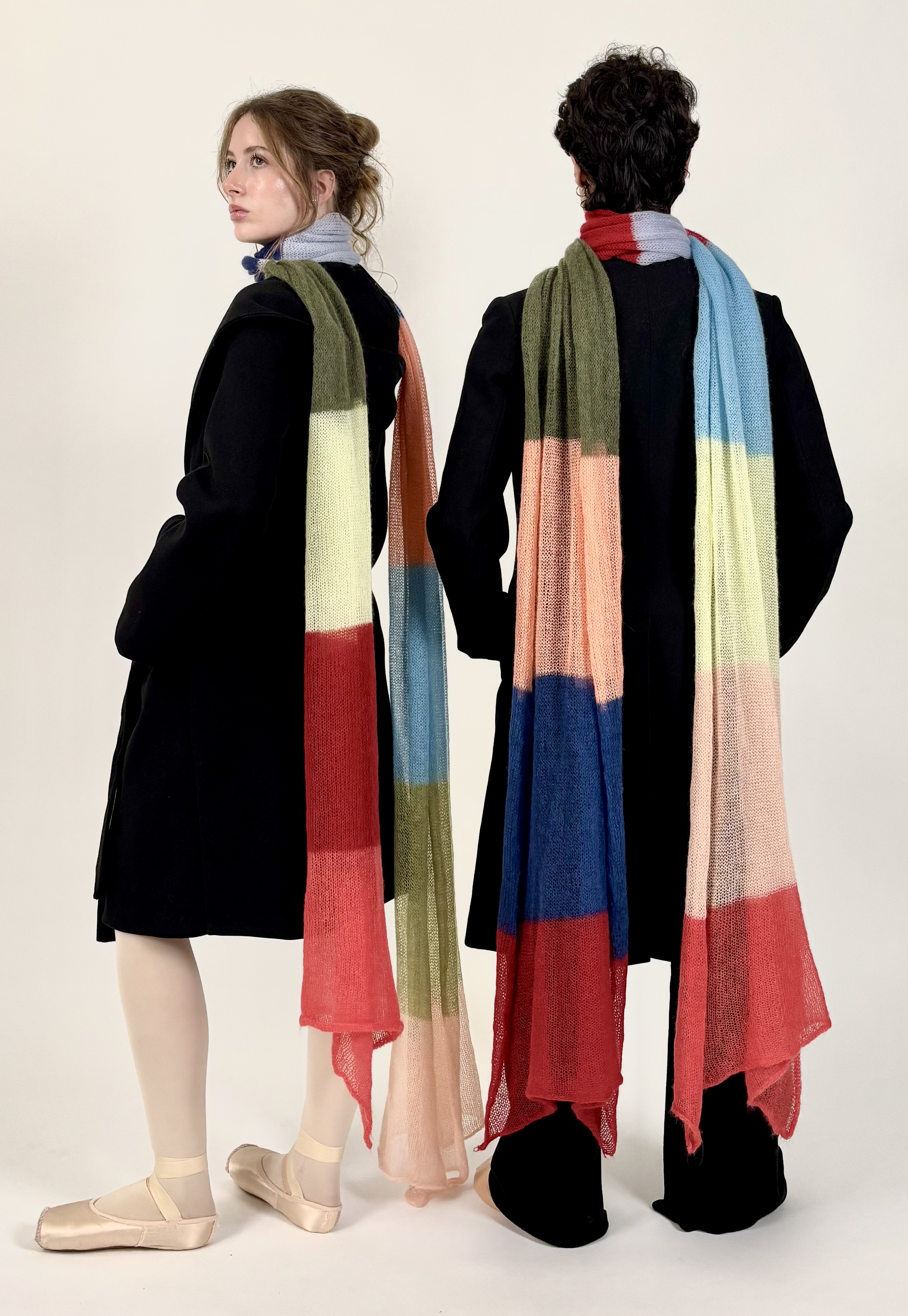 Long scarf Lisbona unisex