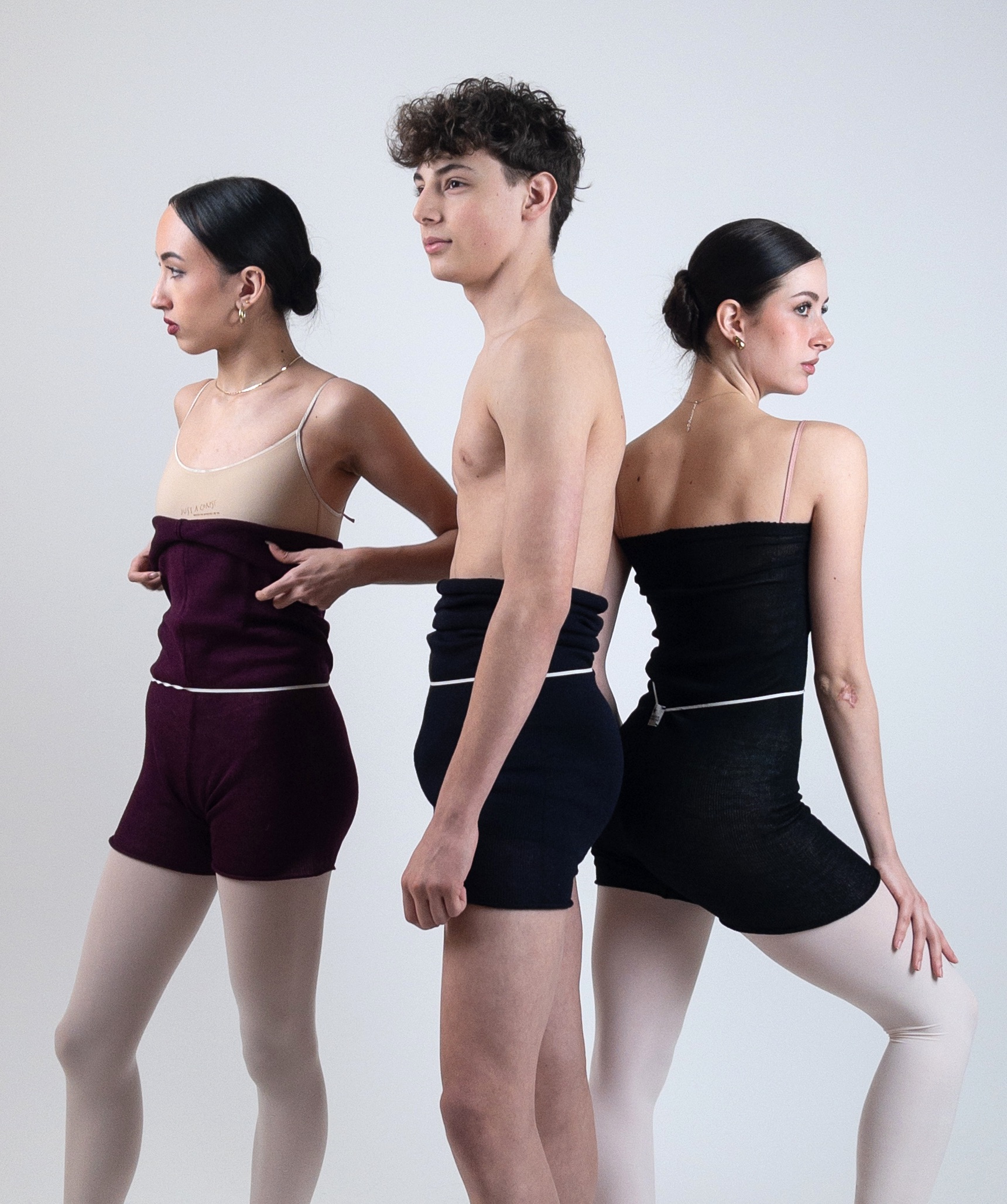 Short corset Vienna unisex · 100% merino wool